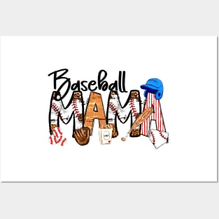 Baseball Mama, Baseball Mom, Baseball For Women, Sports Mom, Mothers Day Gift, Family Baseball Posters and Art